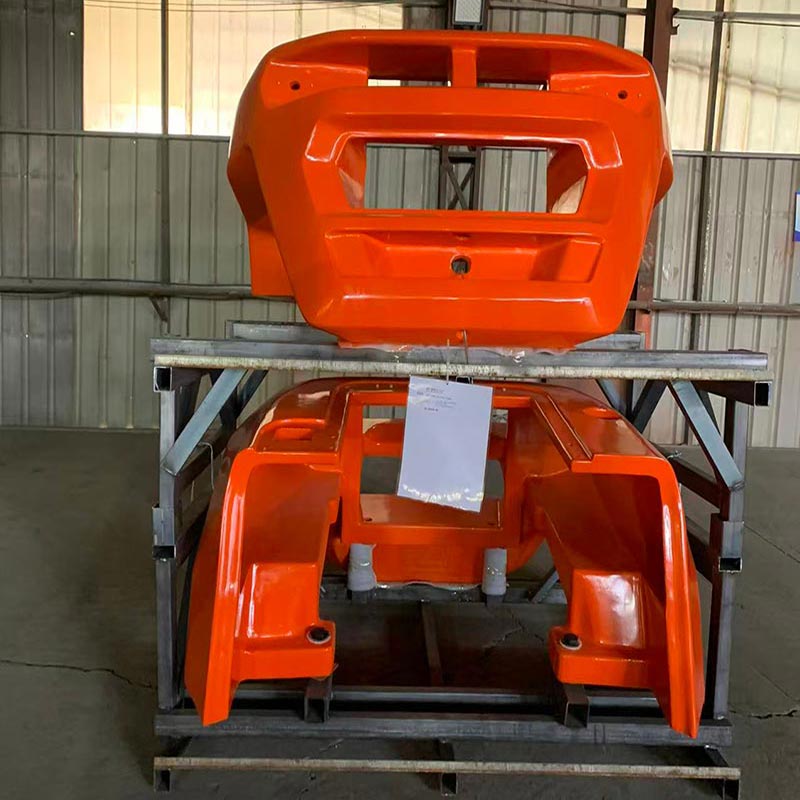 Nieuwe bulkorders van een vaste Spaanse klant: vorkheftruckcontragewichten en vorkheftrucklamphoezen.