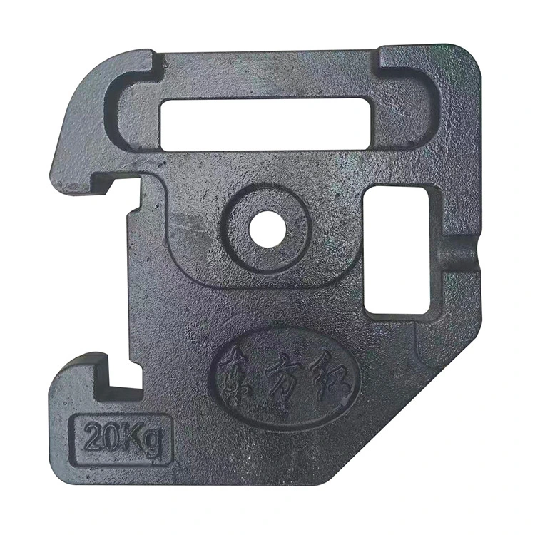 Tegengewicht van trilrollen met dubbele trommel