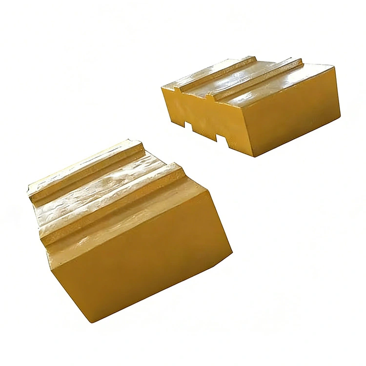 Bulldozer-contragewichten op grote hoogte